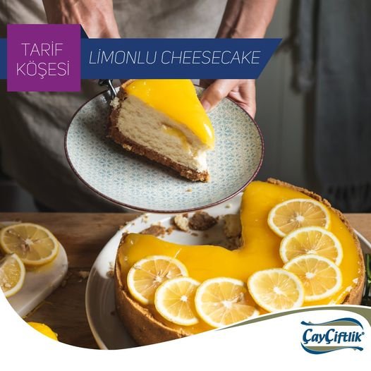 LİMONLU CHEESECAKE