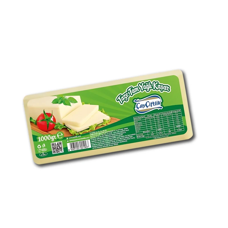 Taze Tam Yağlı Kaşar